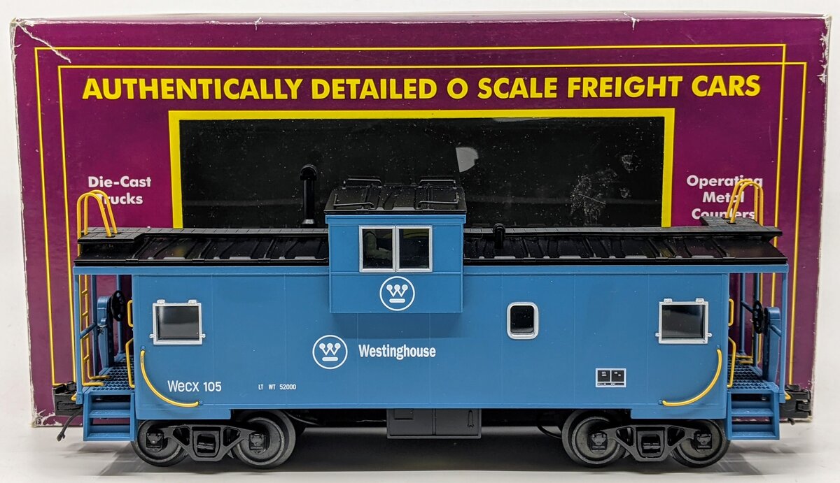 MTH 20-91660 O Westinghouse Extended Vision Caboose #105