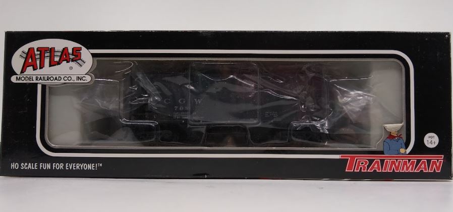 Atlas 20002385 HO Scale Chicago Great Western PS-2  Covered Hopepr #708