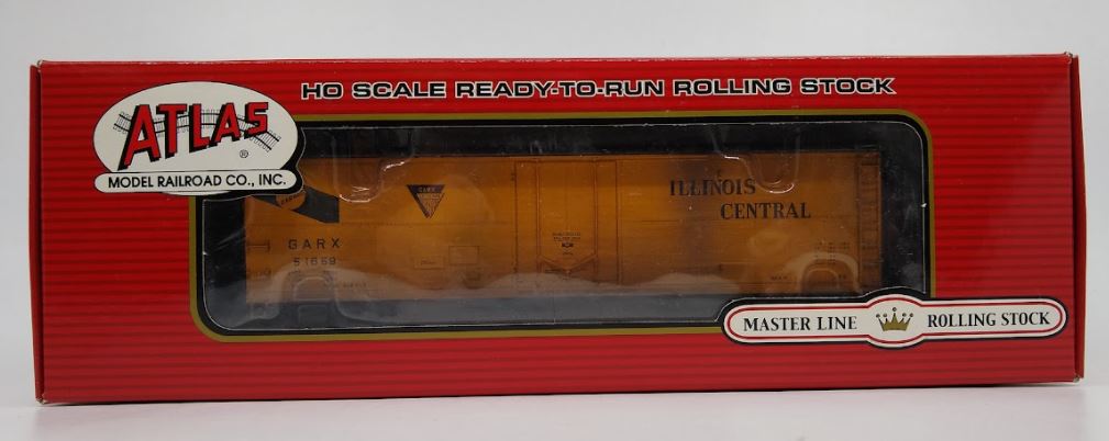 Atlas 20001808 HO Scale Illinois Central 50' GARX Plug Door Boxcar #51659