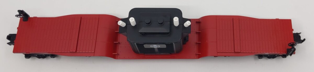 Lionel 6-29656 O Gauge Santa Fe 16-Wheel Flatcar #90096 With Transformer Load