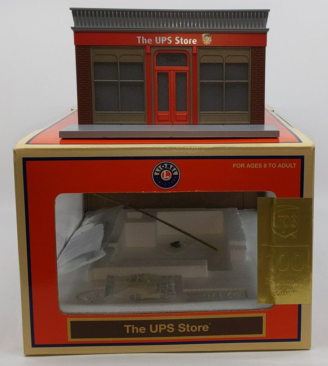 Lionel 6-14290 O Scale Assembled The UPS® Store Building - Illuminated