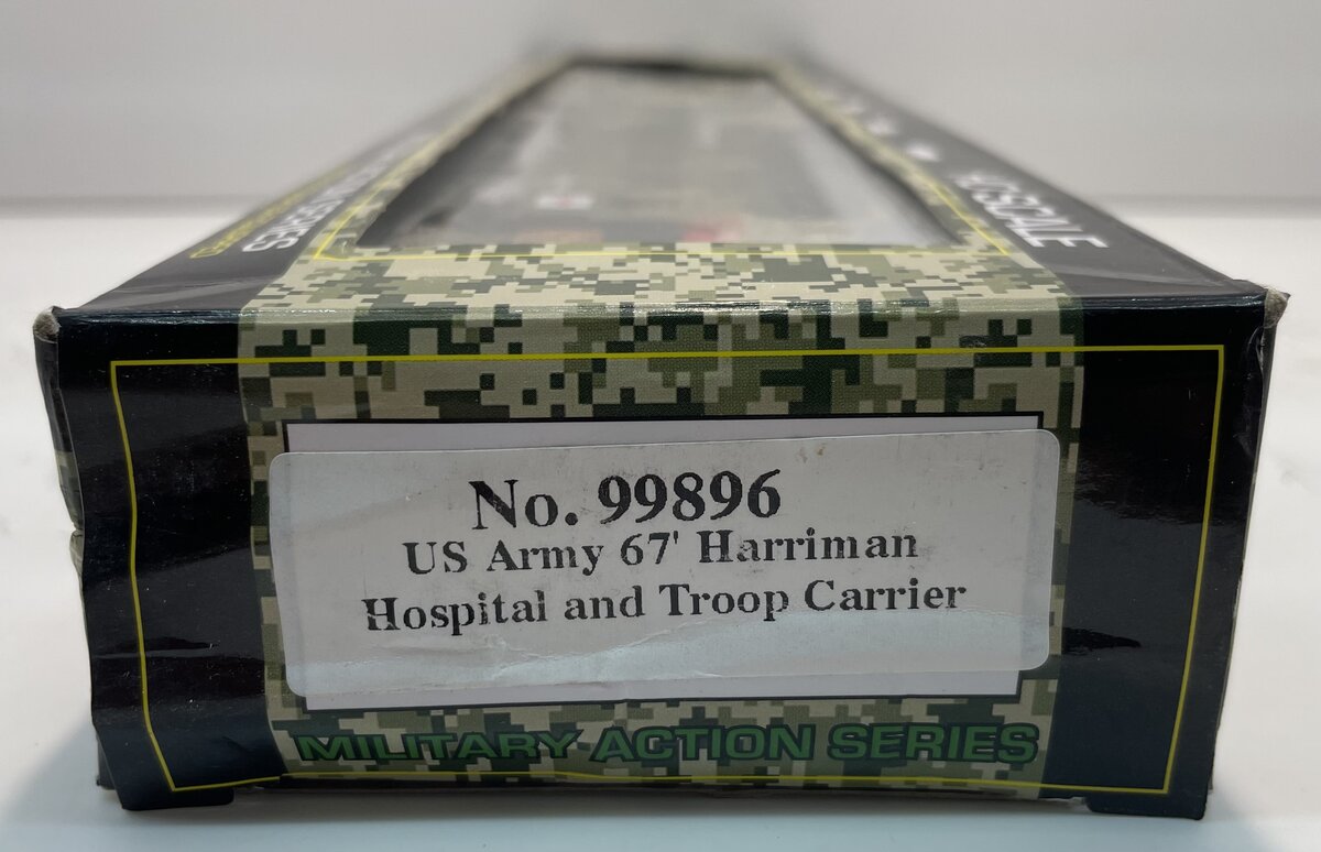 Model Power 9896 HO Army Hospital & Troop Observation Pass Car
