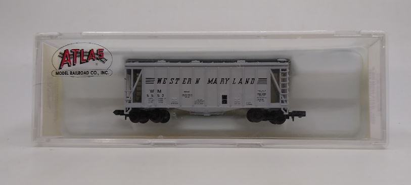 Atlas 3860 N Scale Western Maryland GATX Airslide Hopper #5552