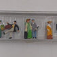 Preiser 12138 HO 1900's Travelers & Passers-By Figures (Set of 6)