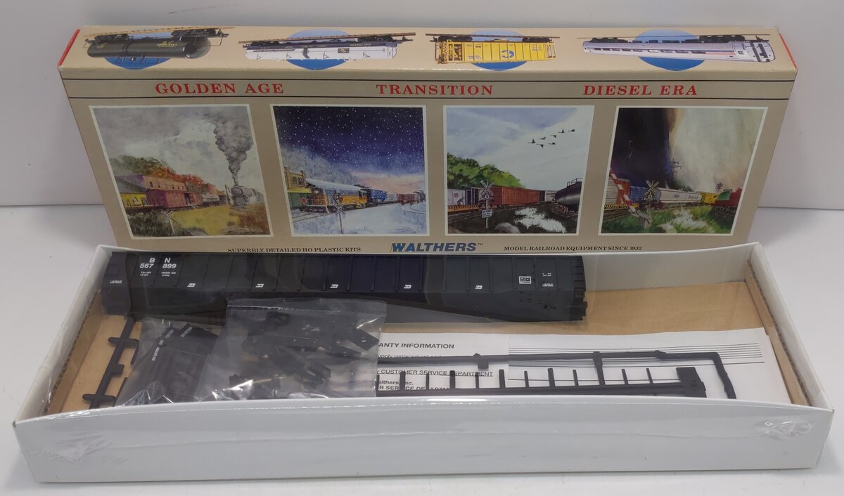 Walthers 932-3251 HO Burlington Northern 65' Mill Gondola # 567899 Kit