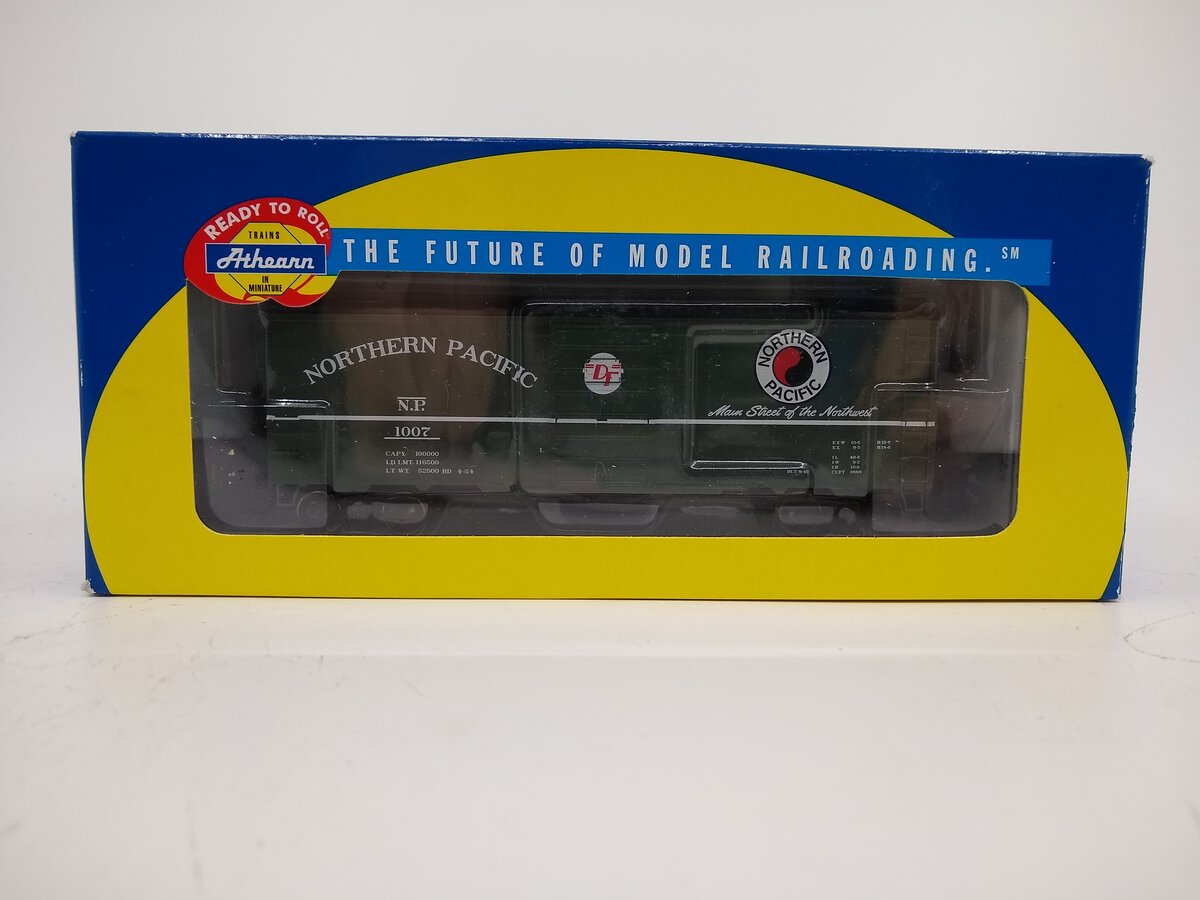 Athearn 70370 HO Scale Northern Pacific 40' Superior Boxcar #1007