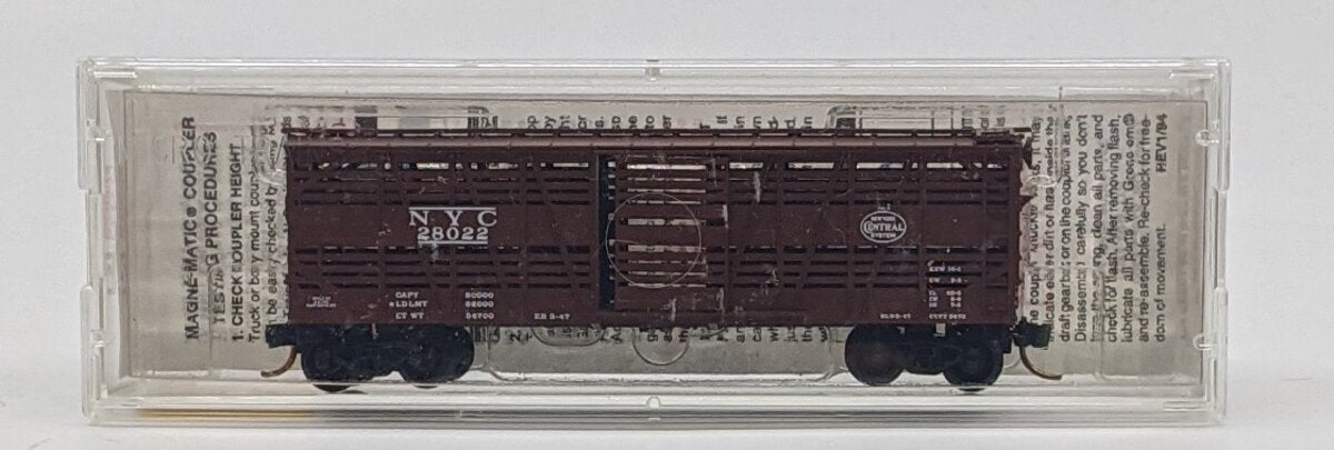 Micro-Trains 03500040 N New York Central 40' Despatch Stock Car #28022