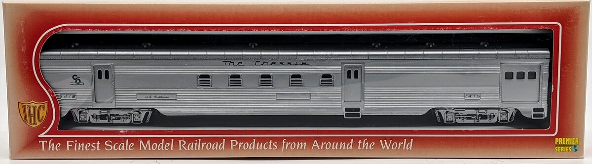 IHC 47315 HO Scale C&O Chessie Corrugated Side RPO Passenger Car #1415