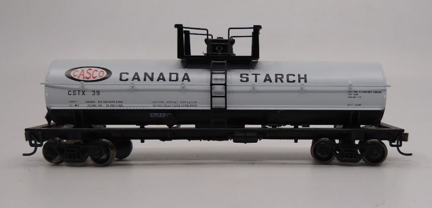 Athearn 72913 HO RTR Canada Starch Chemical Tank Car #39