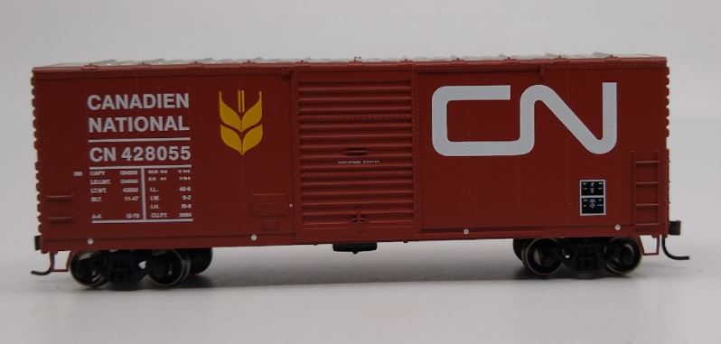 Athearn 70447 HO Canadian National 40' Modernized Box Car #428055