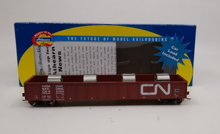 Athearn 92825 52' CN Mill Gondola w/Coil Load #136764