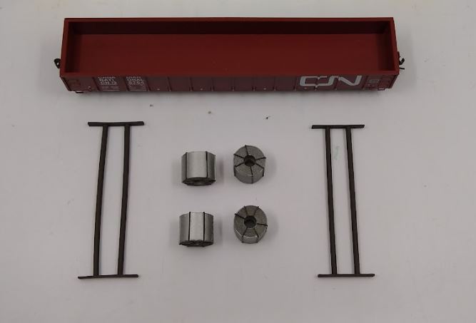 Athearn 92825 52' CN Mill Gondola w/Coil Load #136764