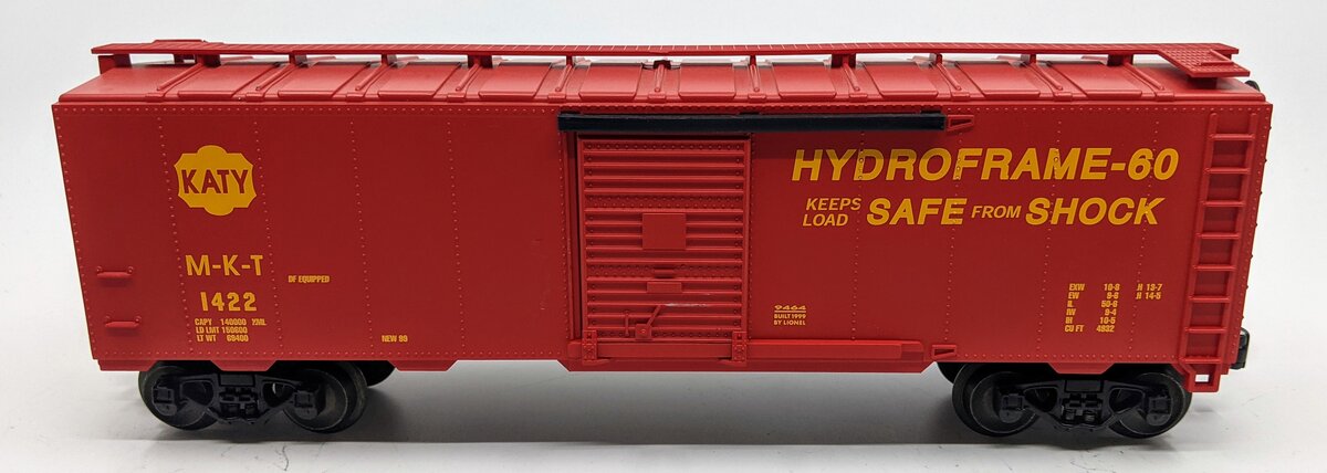 Lionel 6-17259 O Gauge Missouri, Kansas & Texas Boxcar #1422
