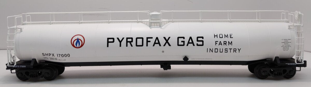 Atlas 6402-1 O Pyrofax Gas Tank Car #17000 (3-Rail)