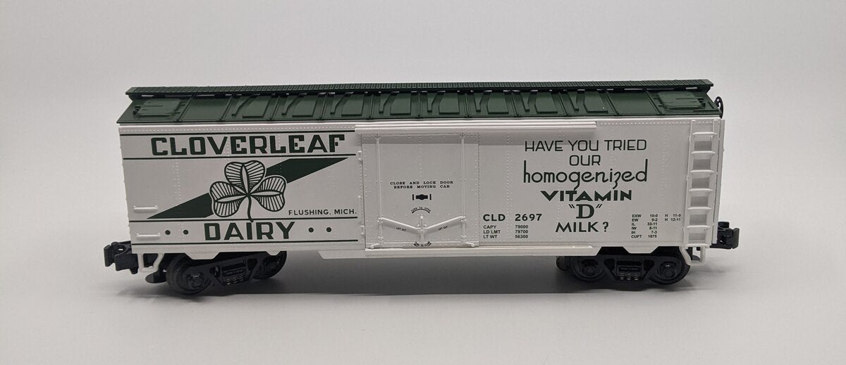 MTH 20-94037 O Cloverleaf Operating Reefer Car #2697