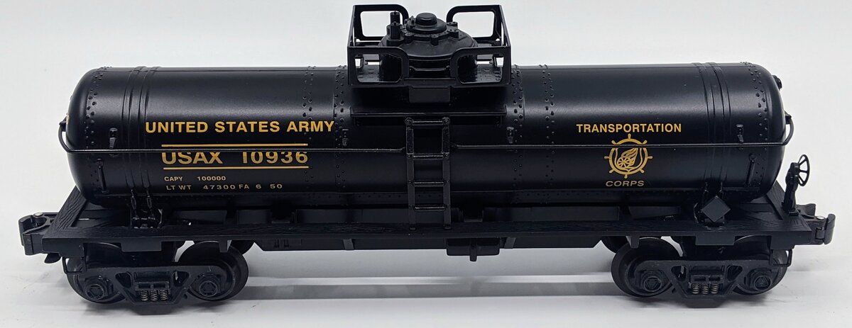 K-Line K632-8025 O Gauge US Army Tank Car #10936