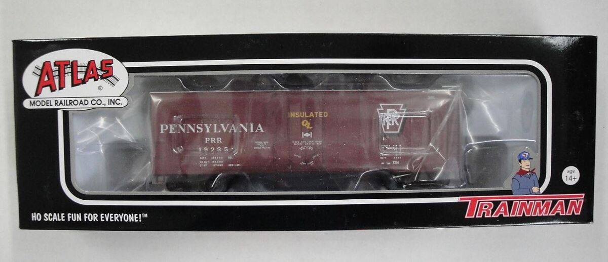 Atlas 20001626 40' PD Boxcar PRR #19235