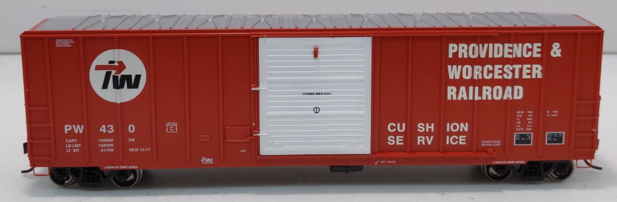 Athearn 96606 HO Providence & Worcester 50' FMC 5347 Box Car #430