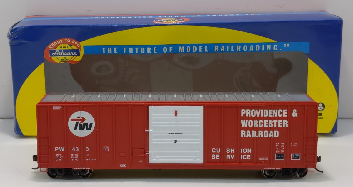 Athearn 96606 HO Providence & Worcester 50' FMC 5347 Box Car #430