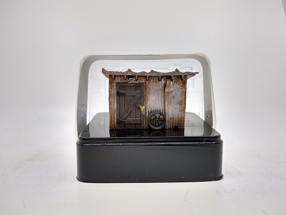 Woodland Scenics BR5856 O Scale Built-&-Ready Tin Shack Building