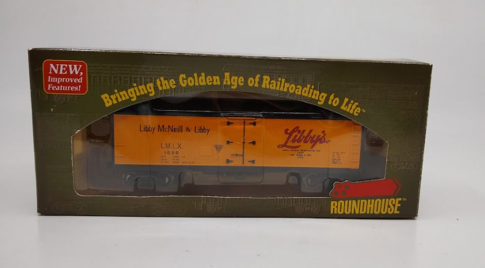 Roundhouse 85419 HO Scale Libby's 40' Wood-Sided Reefer #1656