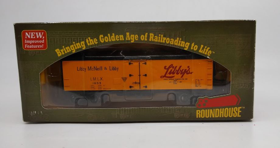 Roundhouse 85420 HO Sclae Libby's 40' Wood-Sided Reefer #1659