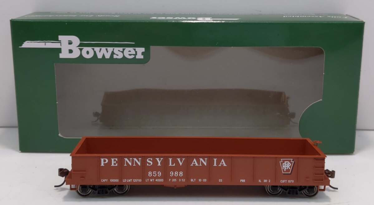 Bowser 41938 HO Pennsylvania GS Gondola Car Kits & Ready-to-Run #859988