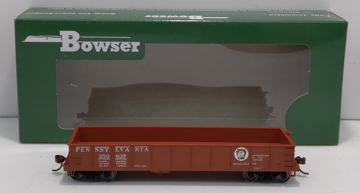 Bowser 41935 HO Pennsylvania GS Gondola Car #350837