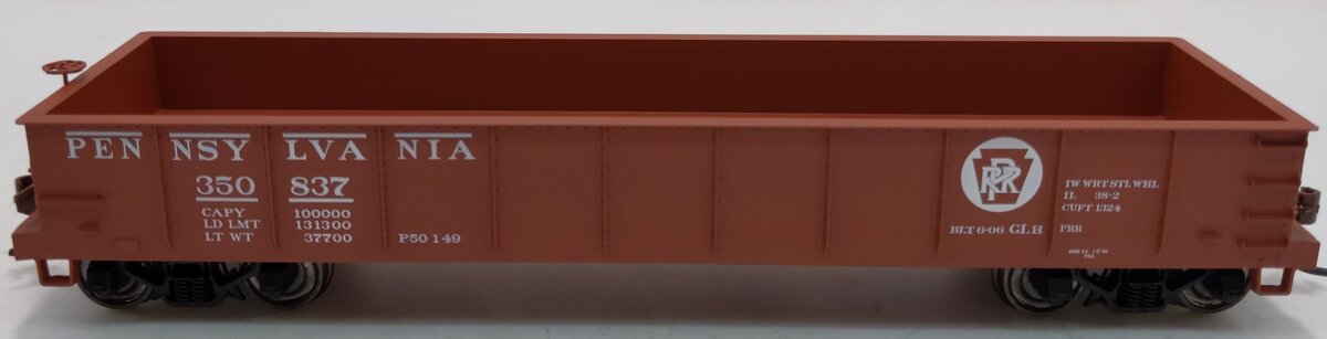 Bowser 41935 HO Pennsylvania GS Gondola Car #350837