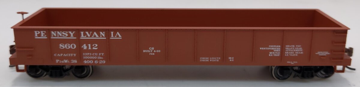 Bowser 41932 HO Pennsylvania GS Gondola Car Kits & Ready-to-Run #860412
