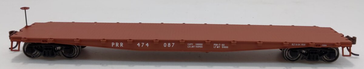 Bowser 41925 HO Pennsylvania 50 Foot Flat Car Kits & Ready-to-Run #474087
