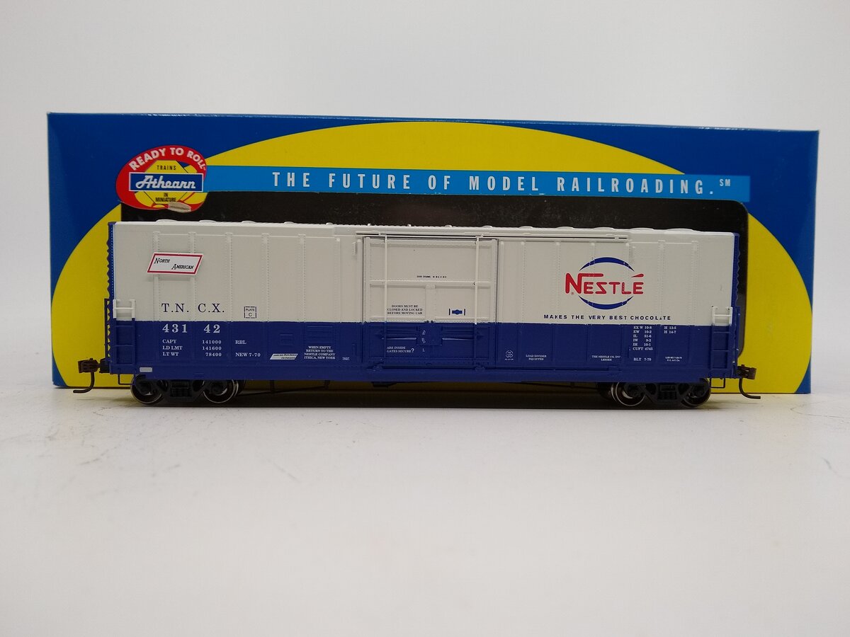 Athearn 88910 HO Nestle 50' PC&F Rib Side Box #2