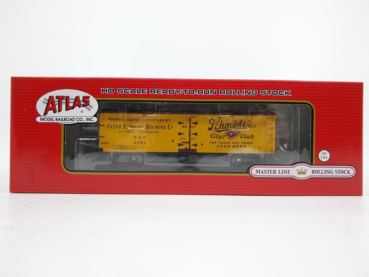 Atlas 20002725 HO Scale NRC Schmidt's 40' Wood Reefer #3454