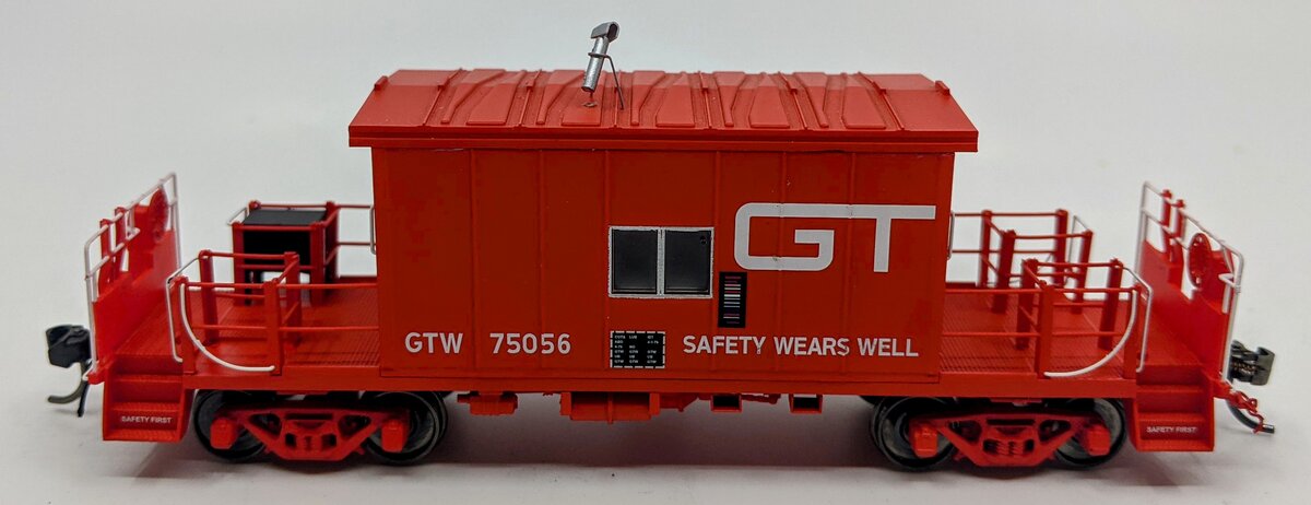 Bluford Shops 34410 HO Scale GTW Transfer Caboose #75056