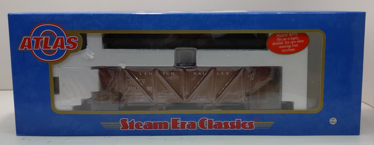 Atlas 6434-6 O Gauge Lehigh Valley 50-Ton War Emergency Hopper #14009