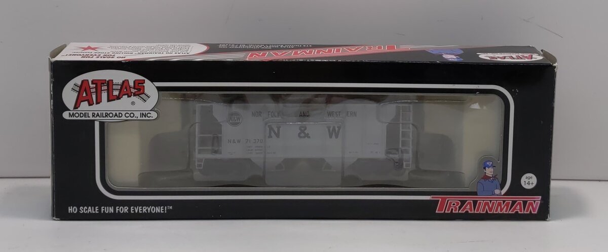Atlas 20002391 HO N & W Trainman PS-2 Covered Hopper #71370