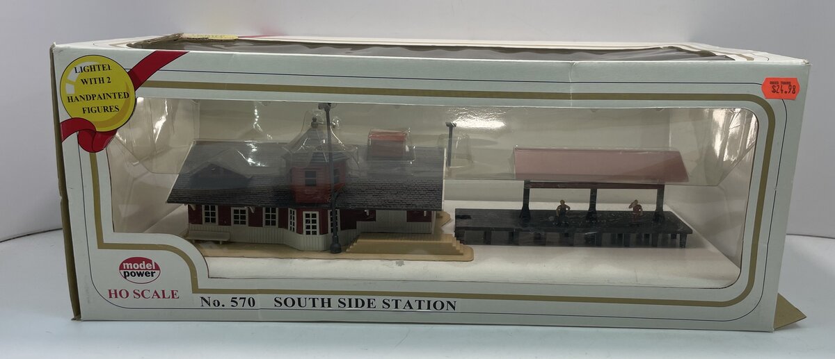 Model Power 570 HO Scale South Side Freight Station