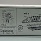 Atlas 887 HO Scale Code 100 Curved Chord Truss Bridge Kit