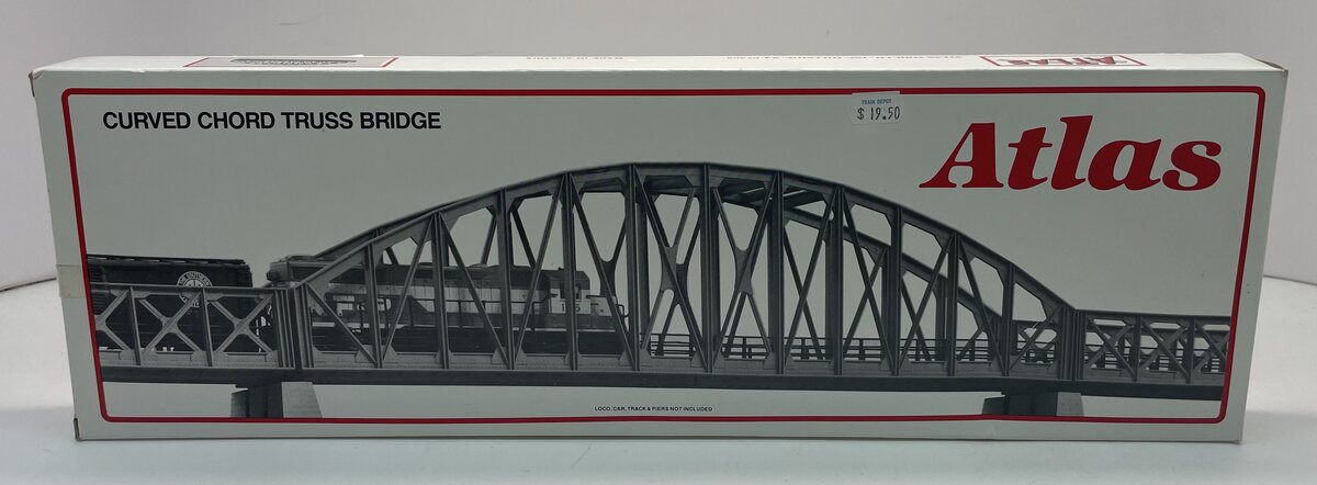 Atlas 887 HO Scale Code 100 Curved Chord Truss Bridge Kit