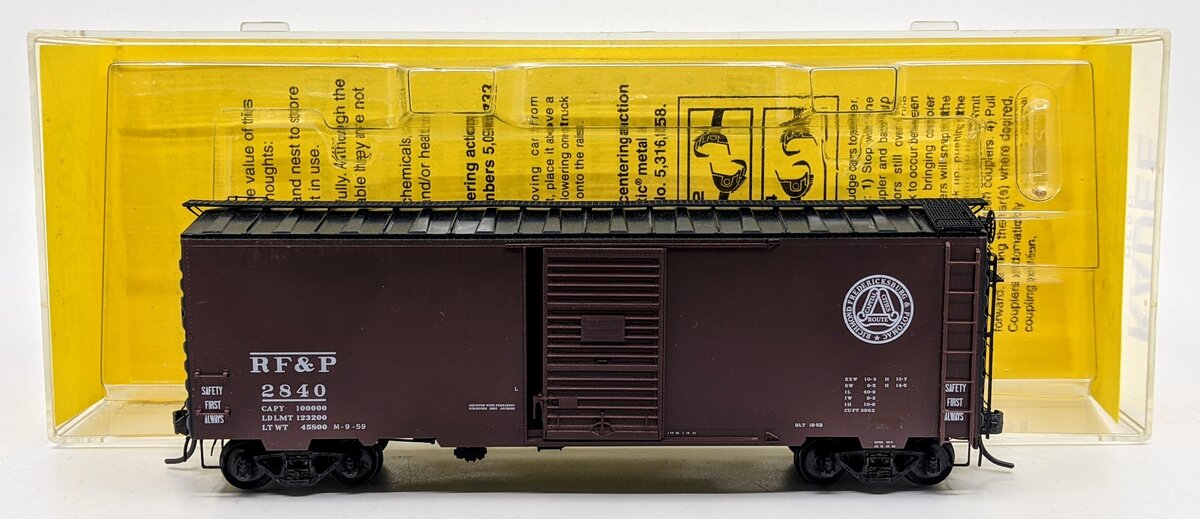 Kadee 4303 HO Richmond, Fredericksburg & Potomac 40' PS-1 Boxcar #2840