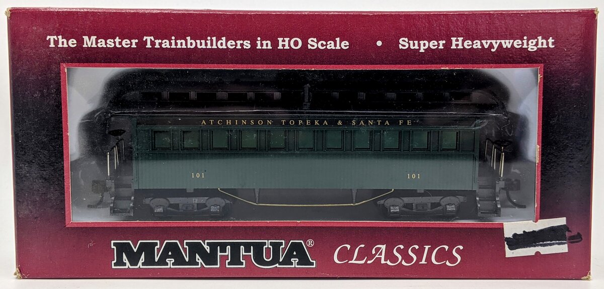 Mantua 716100 HO Santa Fe 1890 Wood Passenger Coach