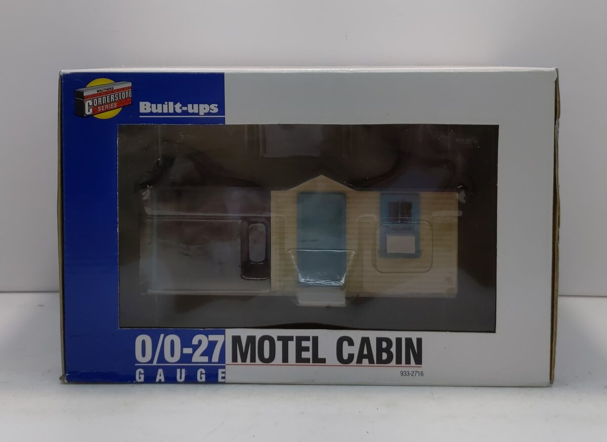 Walthers 933-2716 O / 0-27 Scale Built-Ups Motel Cabin