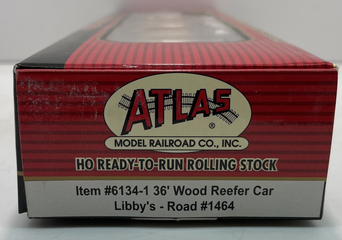 Atlas 61341 HO Scale Libby's Wood Reefer Car #1464