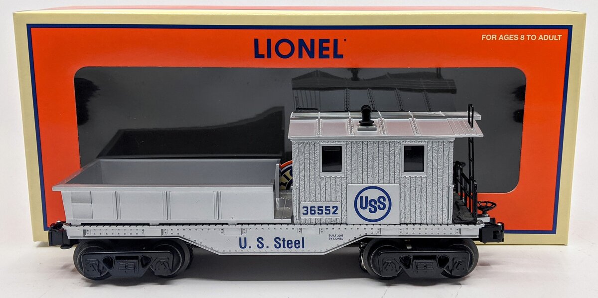 Lionel 6-36552 O Gauge US Steel Work Illuminated Caboose #36552