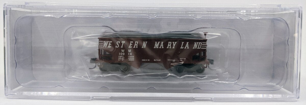 Bowser 37732 N Western Maryland PRR Class GLa 2-Bay Open Hopper #10914