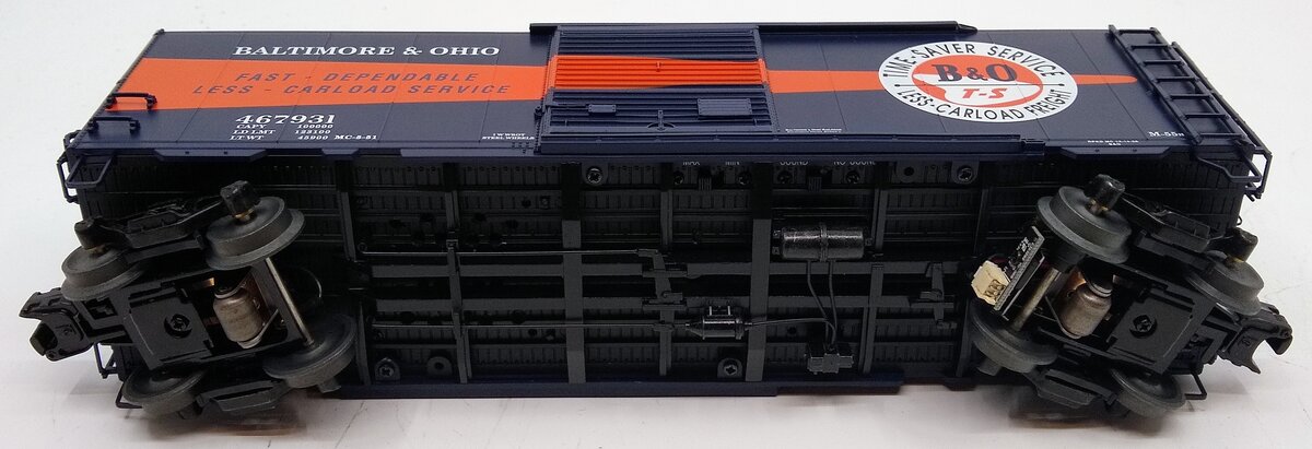 Lionel 6-83529 O Gauge Baltimore & Ohio PS-1 Freight Sound Boxcar #467931