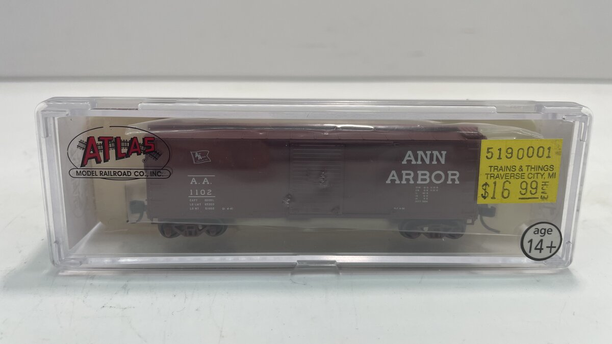 Atlas 45840 Ann Arbor Box Car #1102