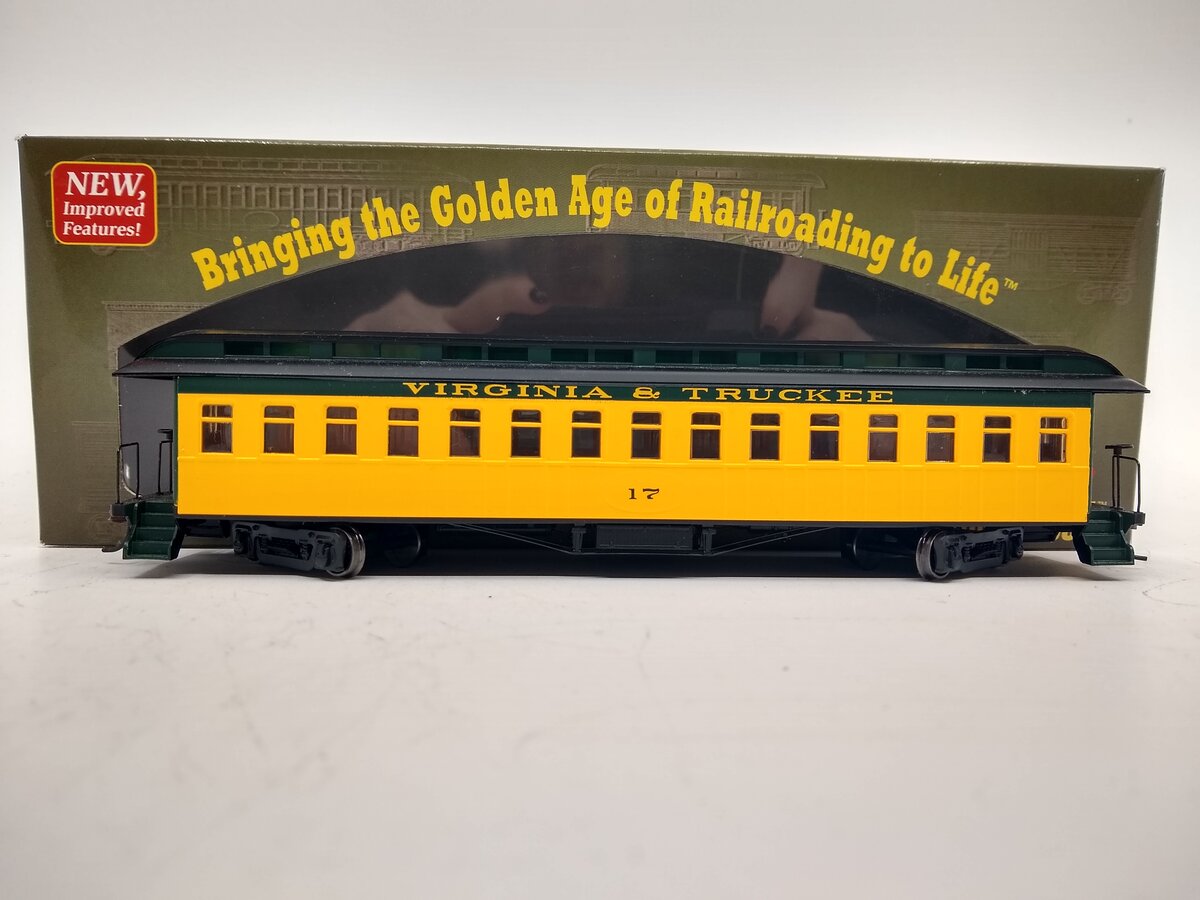 Roundhouse 84806 HO Scale Virginia & Southern Overland Coach #17