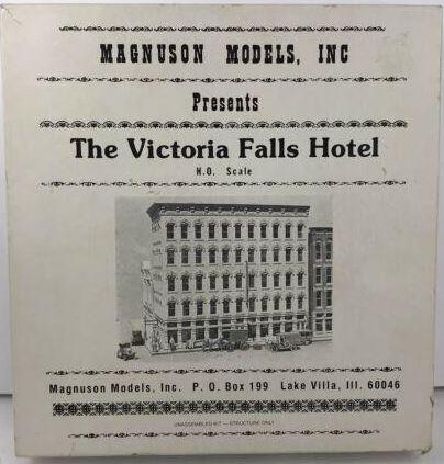 Magnuson Models M505 HO Scale The Victoria Falls Hotel Building Kit