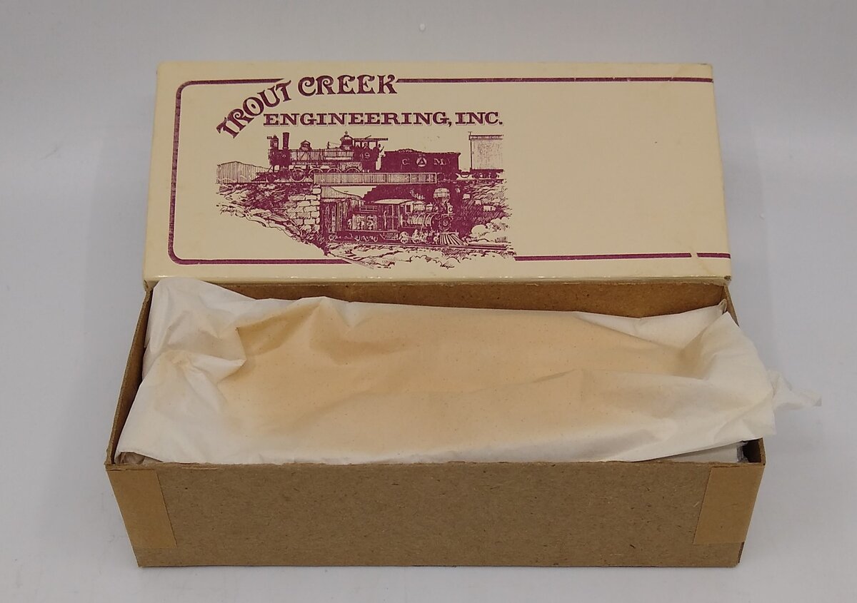 Trout Creek 1889 HO Scale Chinkapin Car & Foundry Box Car Kit
